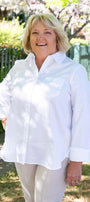 Front view a white shirt 