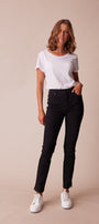 Rome Jean by Lania The Label in Black - front view