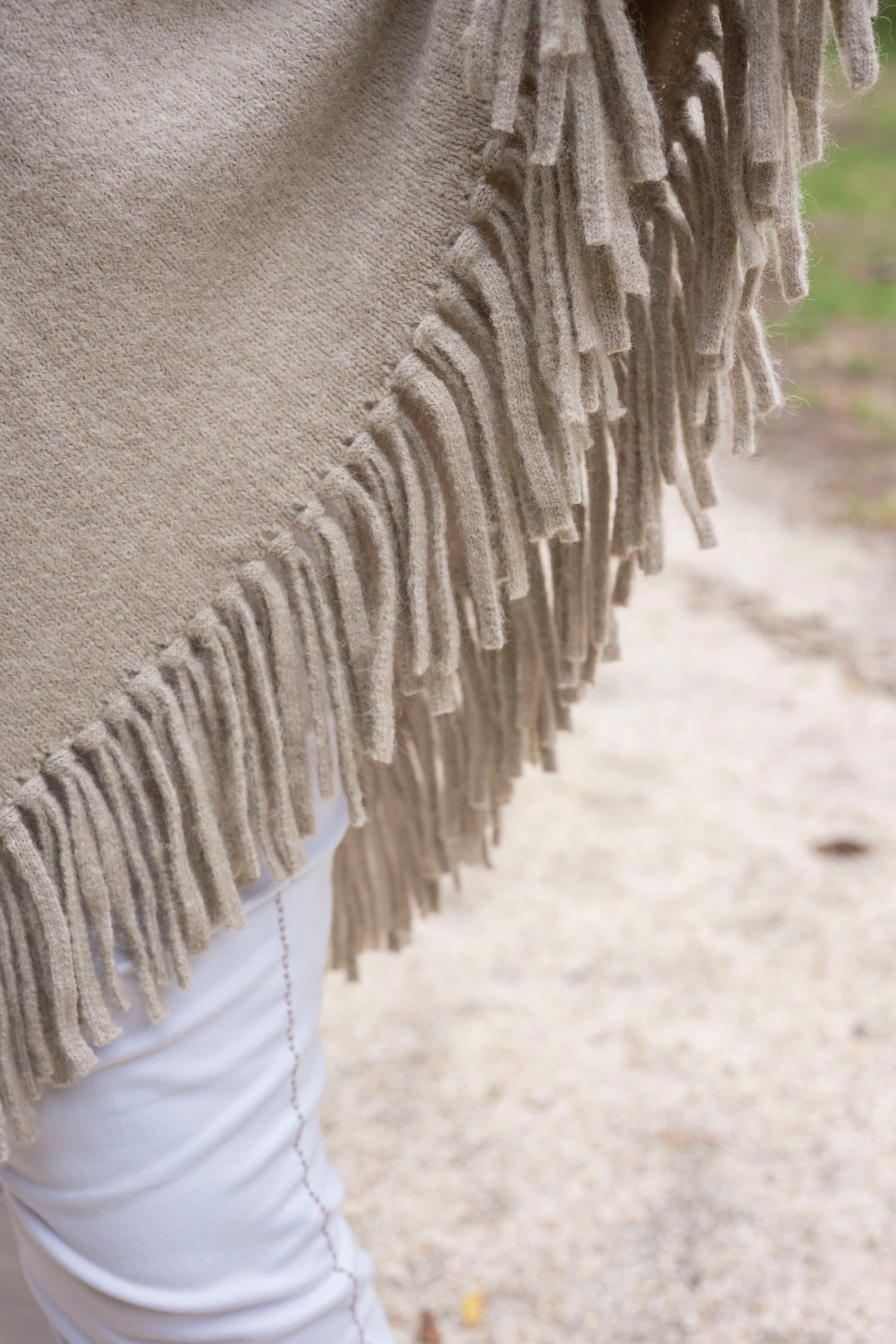Maya Fringe Poncho