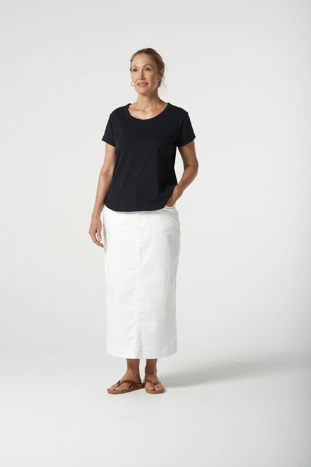 Roll Cuff Tee