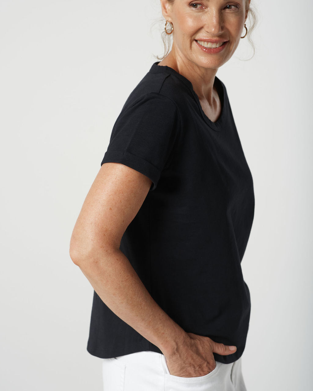 Roll Cuff Tee