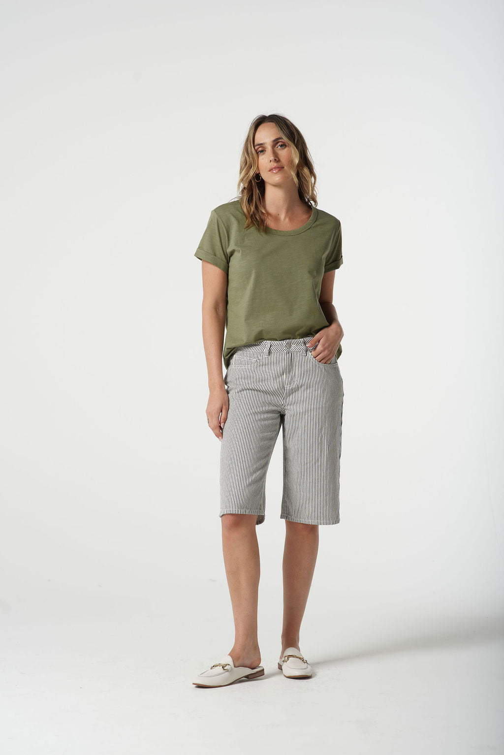 Roll Cuff Tee