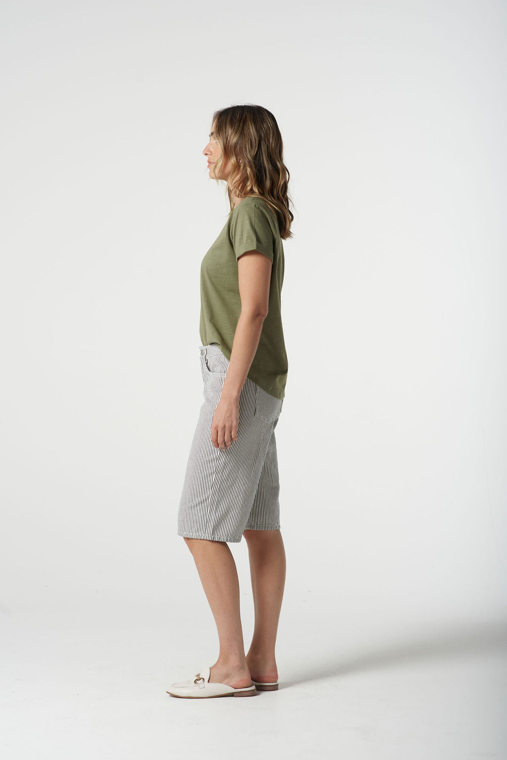 Roll Cuff Tee