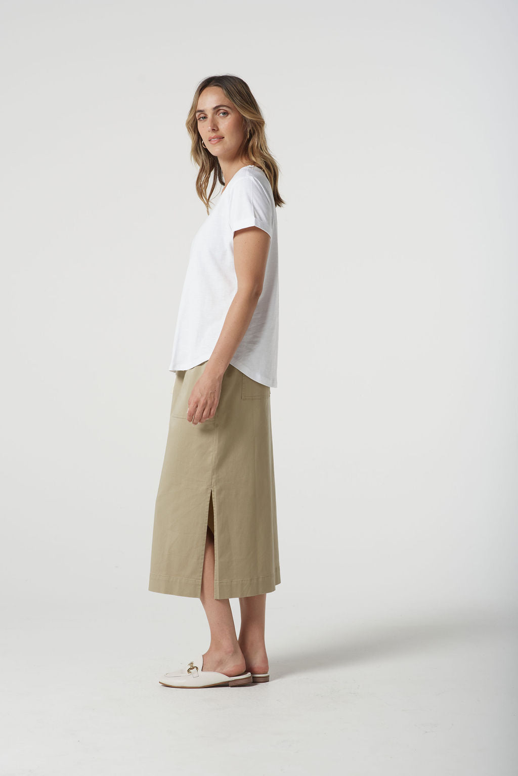 Roll Cuff Tee