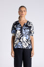 Peony Print Top by Two-Ts in Peony Print - front view