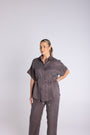 Willow Shirt by Two-Ts in Chestnut - front view