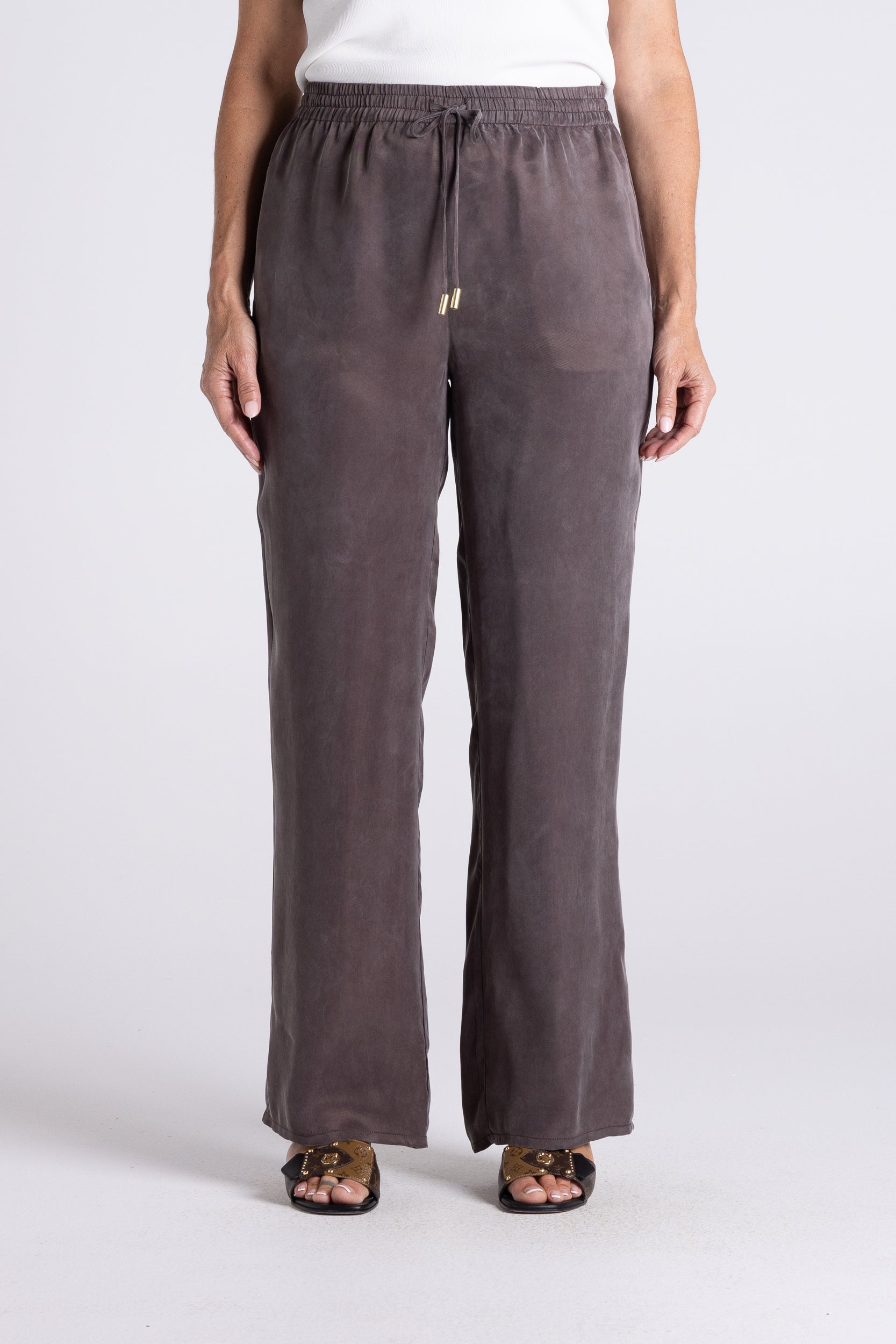 Willow Pant by Two-Ts in Chestnut - front view
