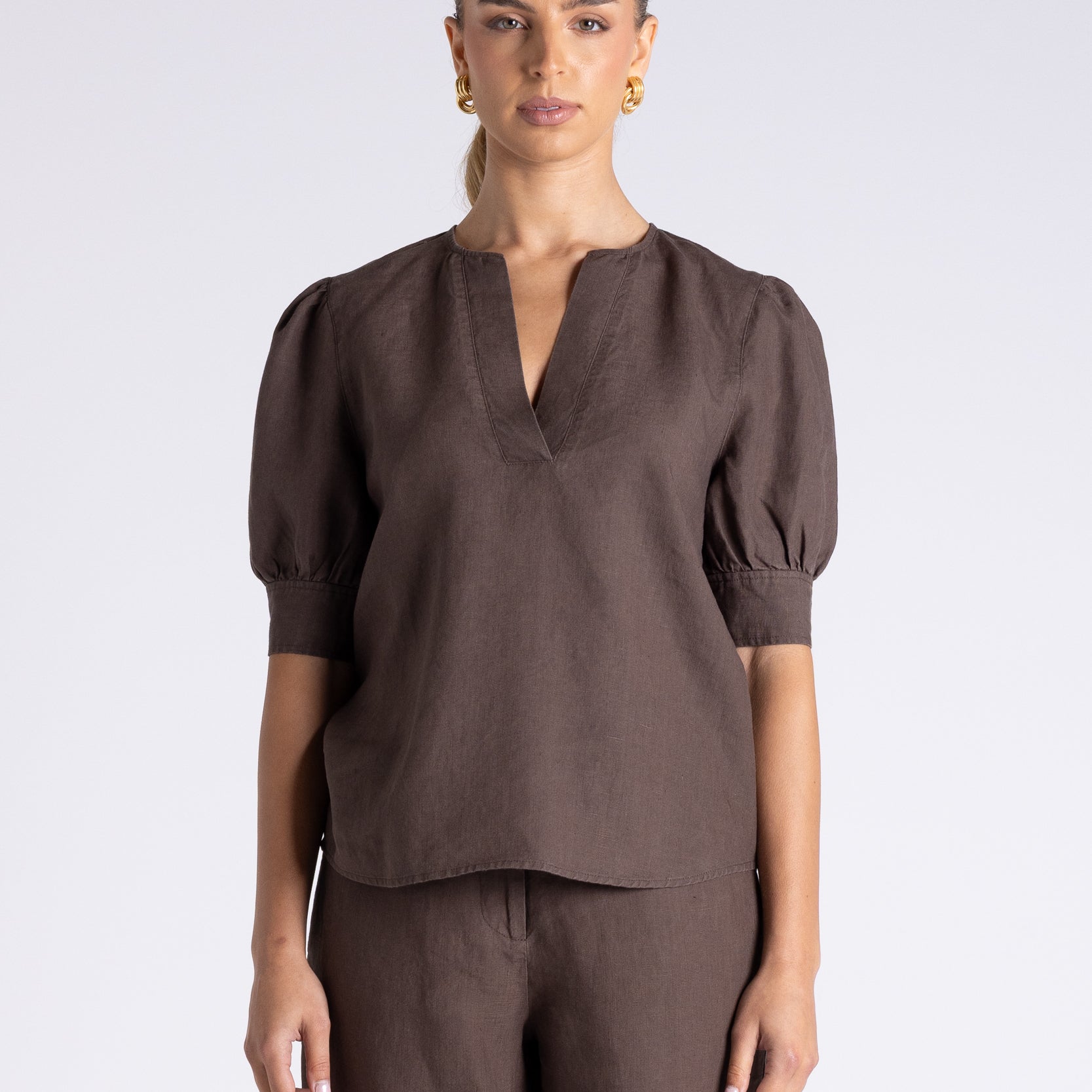 Sandy Top by Two-Ts in Chestnut - front view