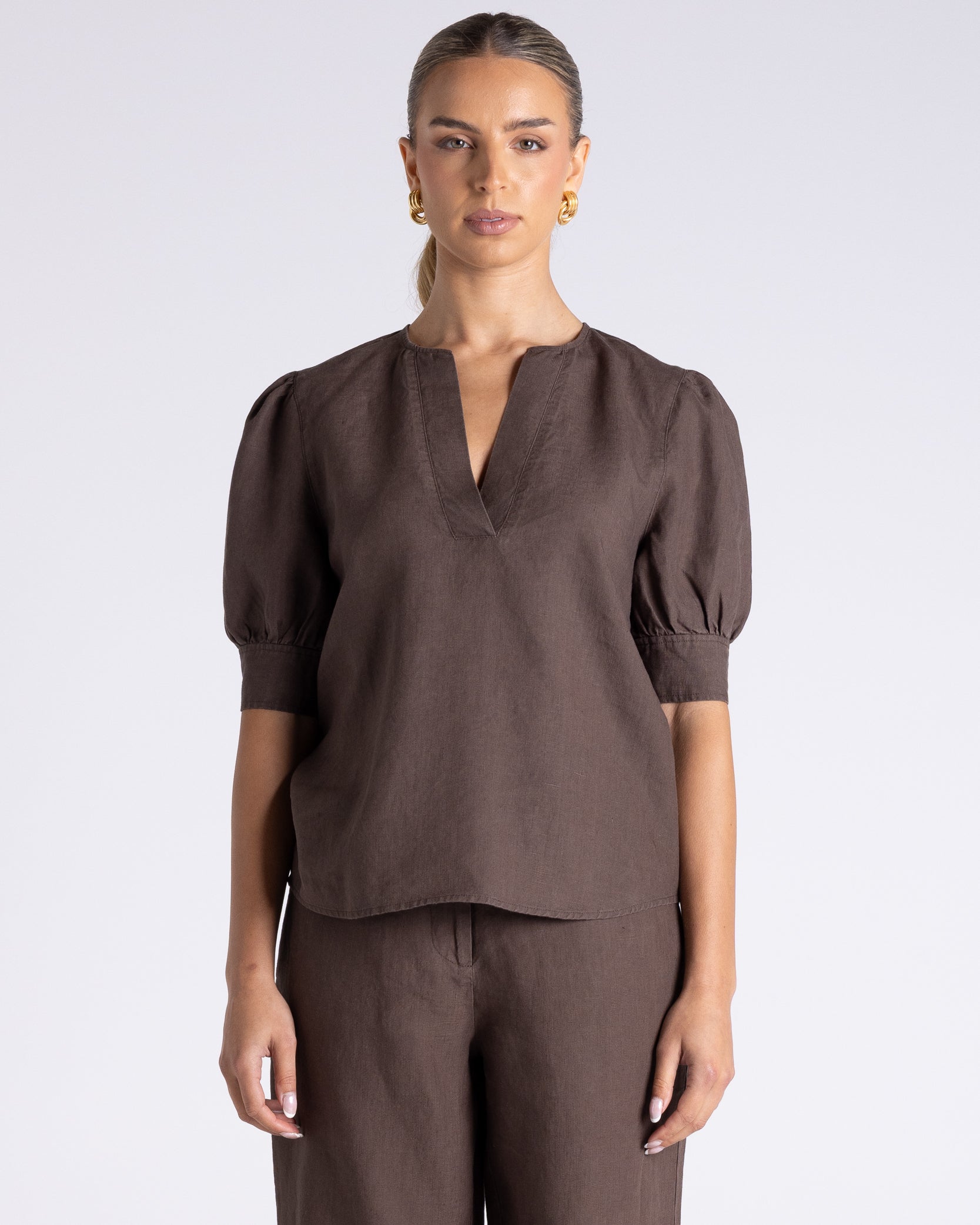 Sandy Top by Two-Ts in Chestnut - front view