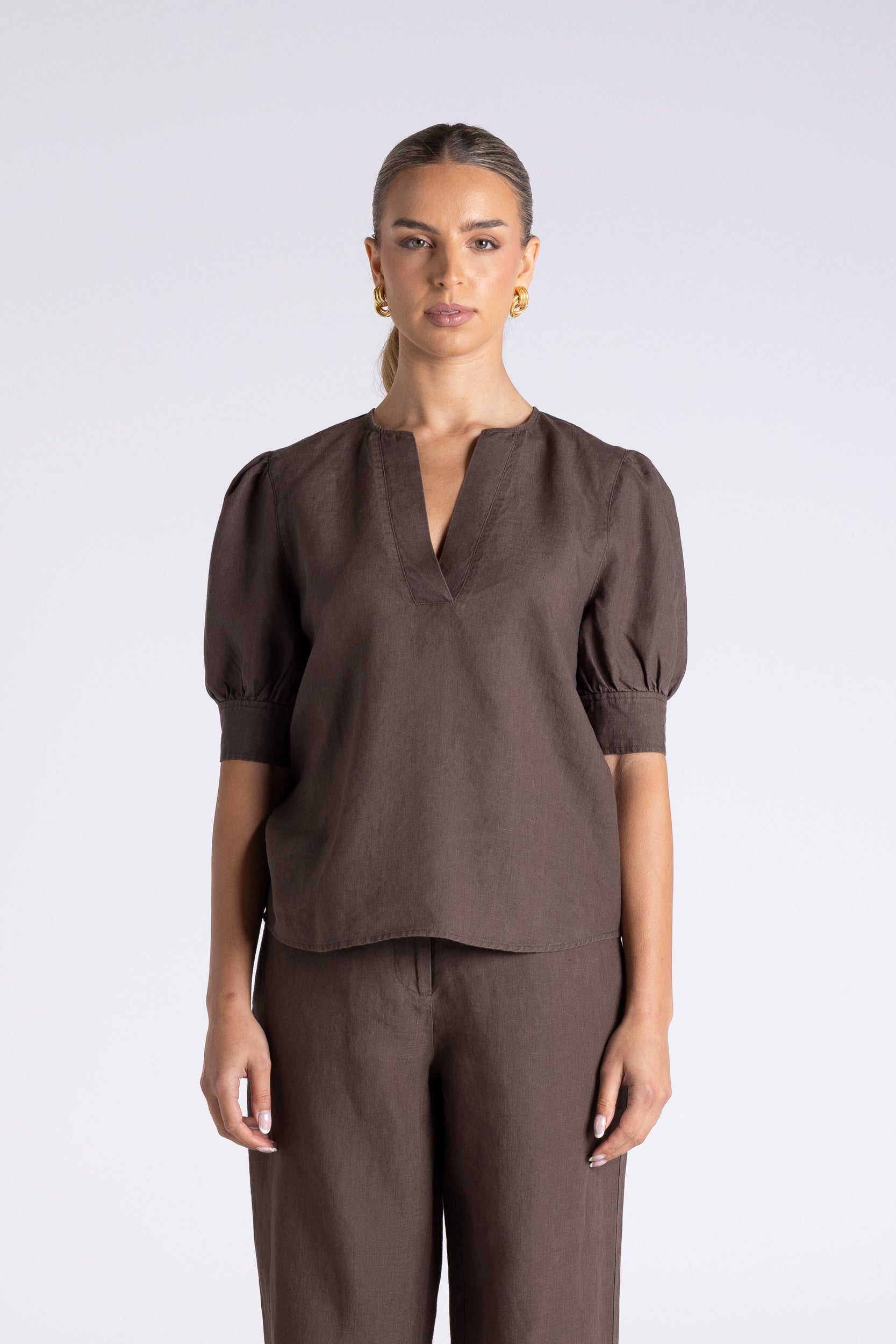 Sandy Top by Two-Ts in Chestnut - front view