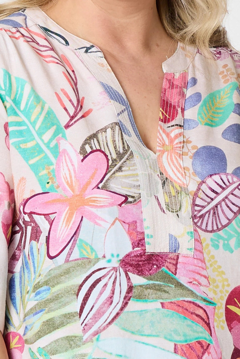 Desert Rose Print Dress -gs