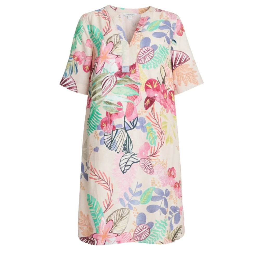Desert Rose Print Dress -gs