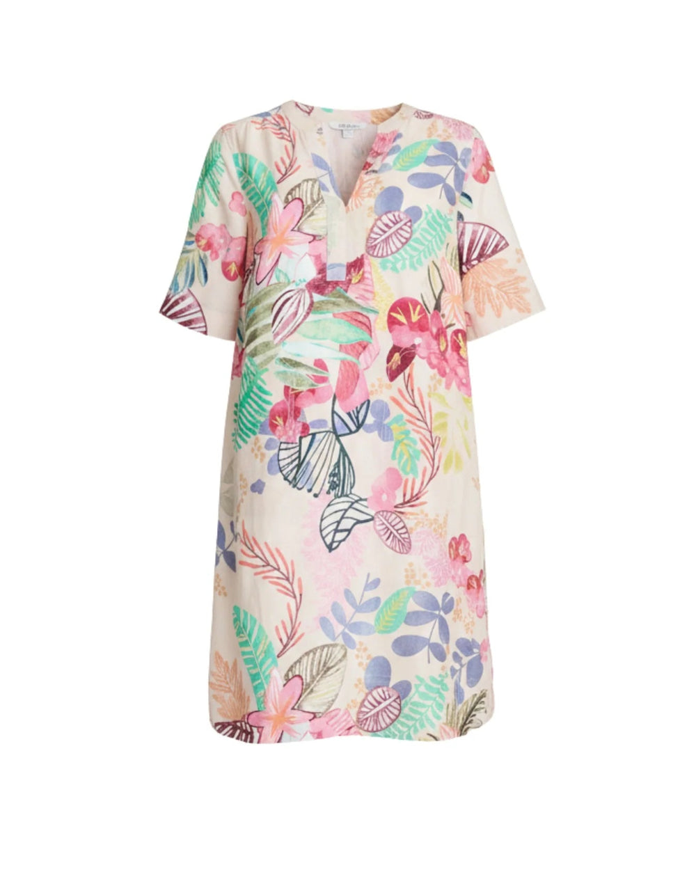 Desert Rose Print Dress -gs