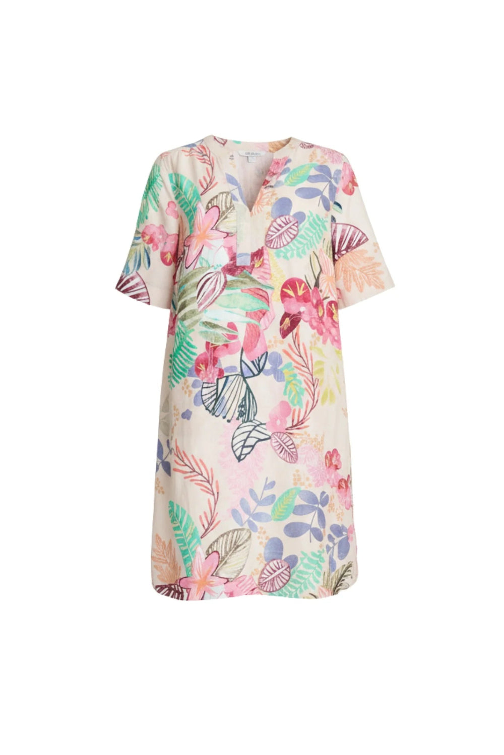 Desert Rose Print Dress -gs