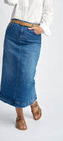 Denim Skirt midi Length