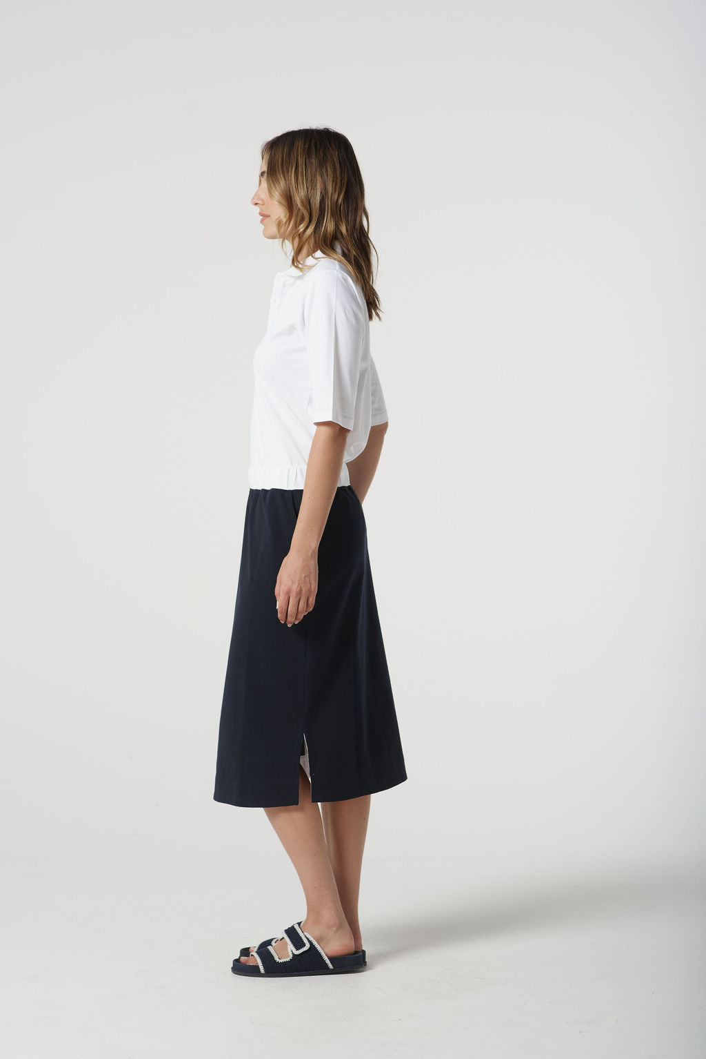 Cotton Knit Skirt