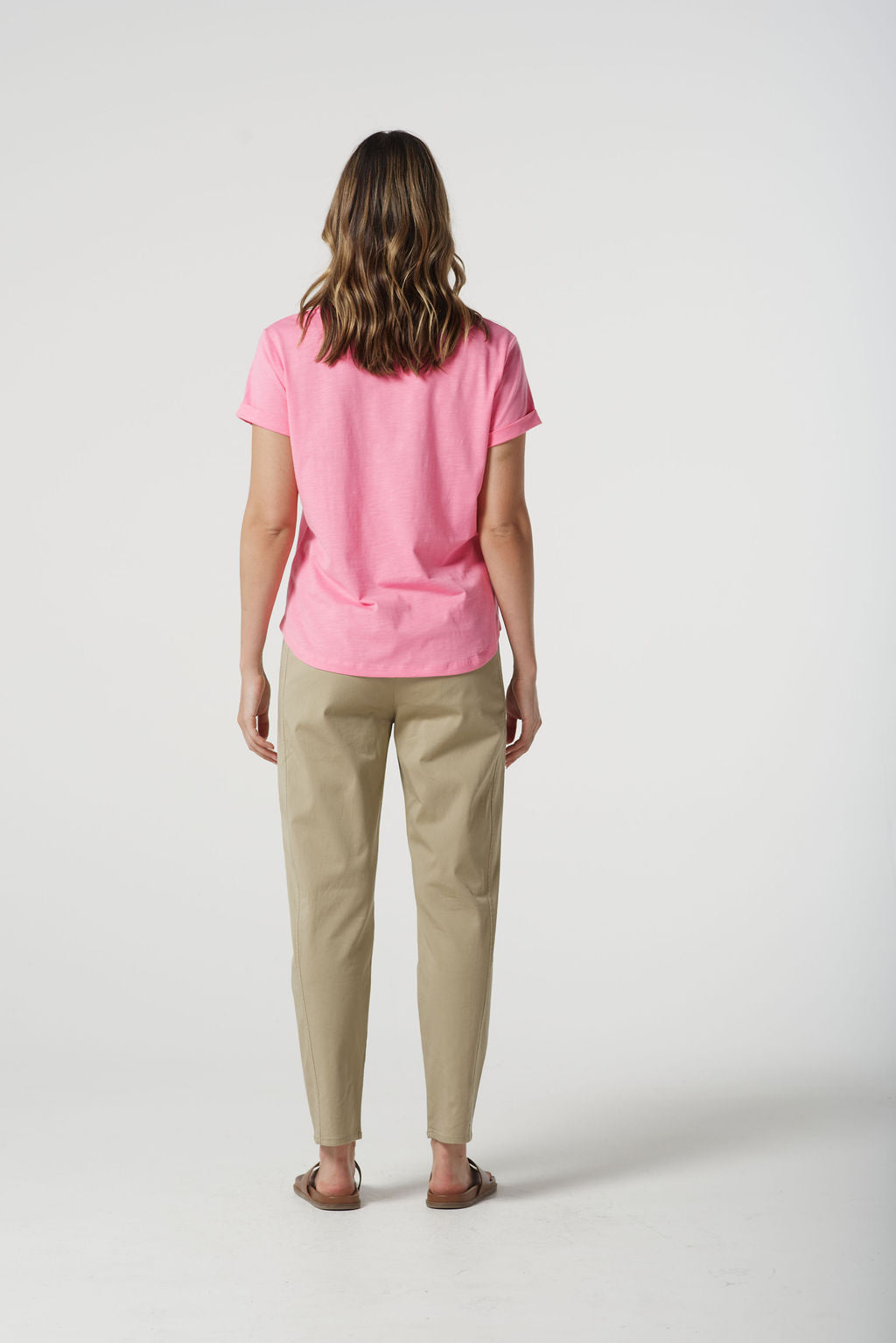 Stretch Woven Jogger Cropped
