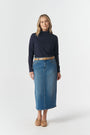 navy solid skivvy by Goondiwindi cotton
