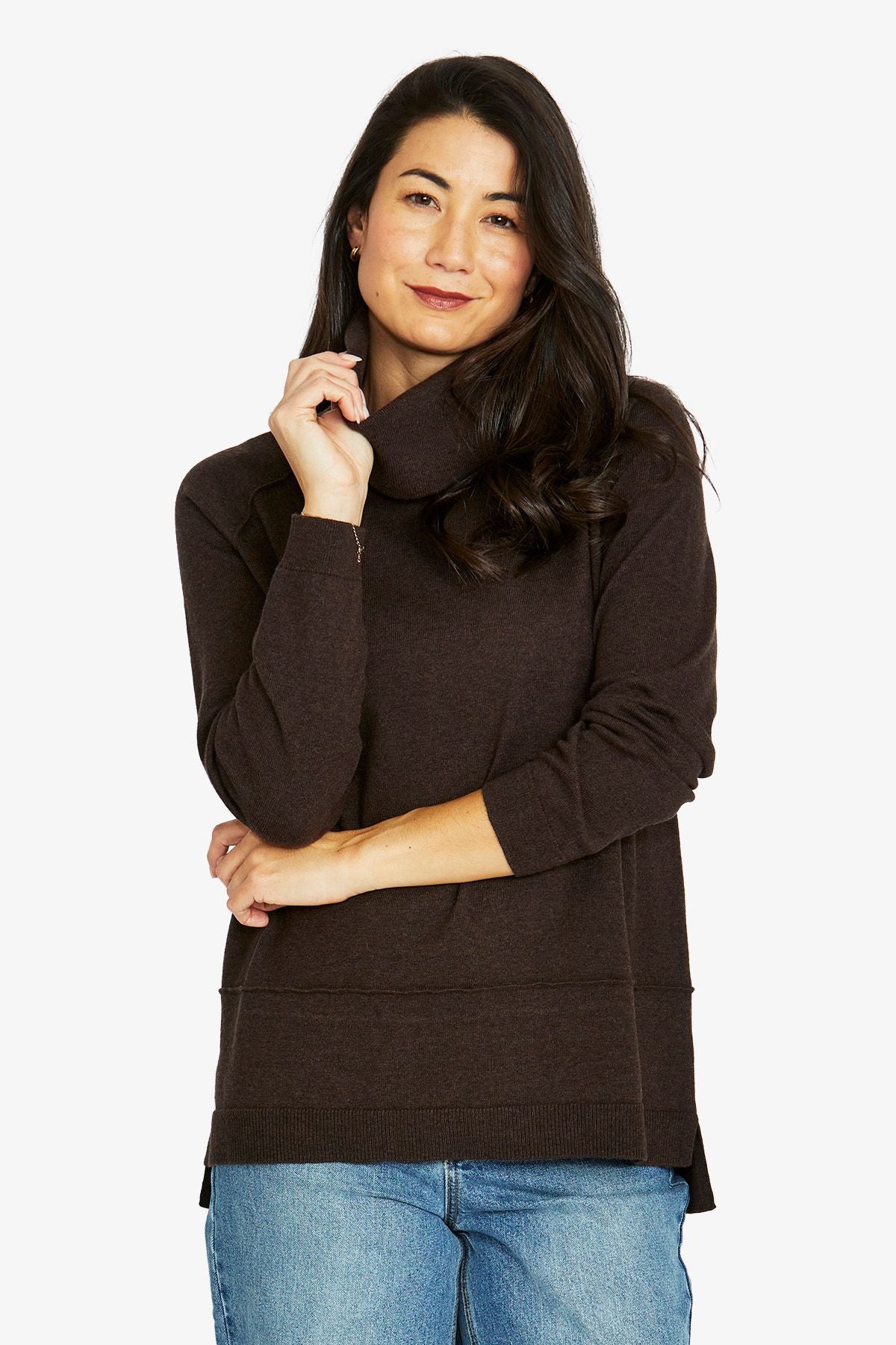 Raglan Cowl Pullover