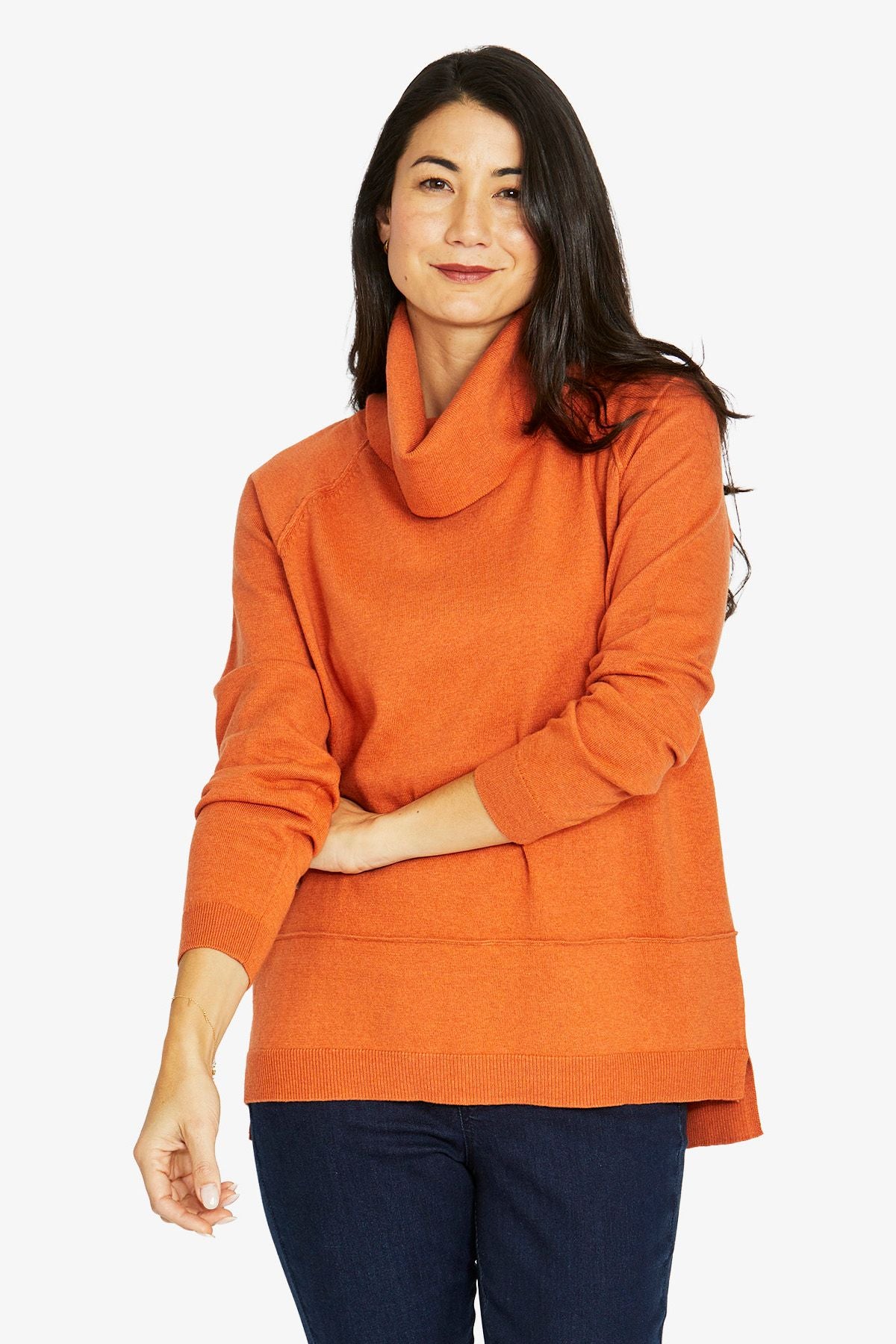 Raglan Cowl Pullover