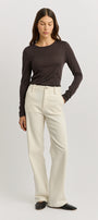 Date crew merino Tee front image