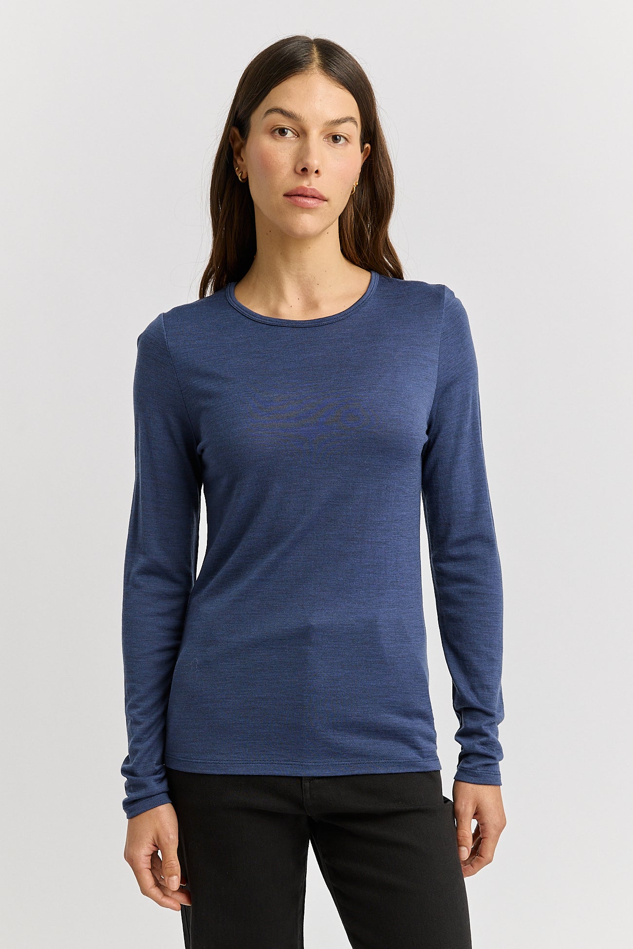 galaxy crew merino Tee front image