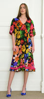 Hot Off the Dress by Curate by Trelise Cooper in Flowers print - front view