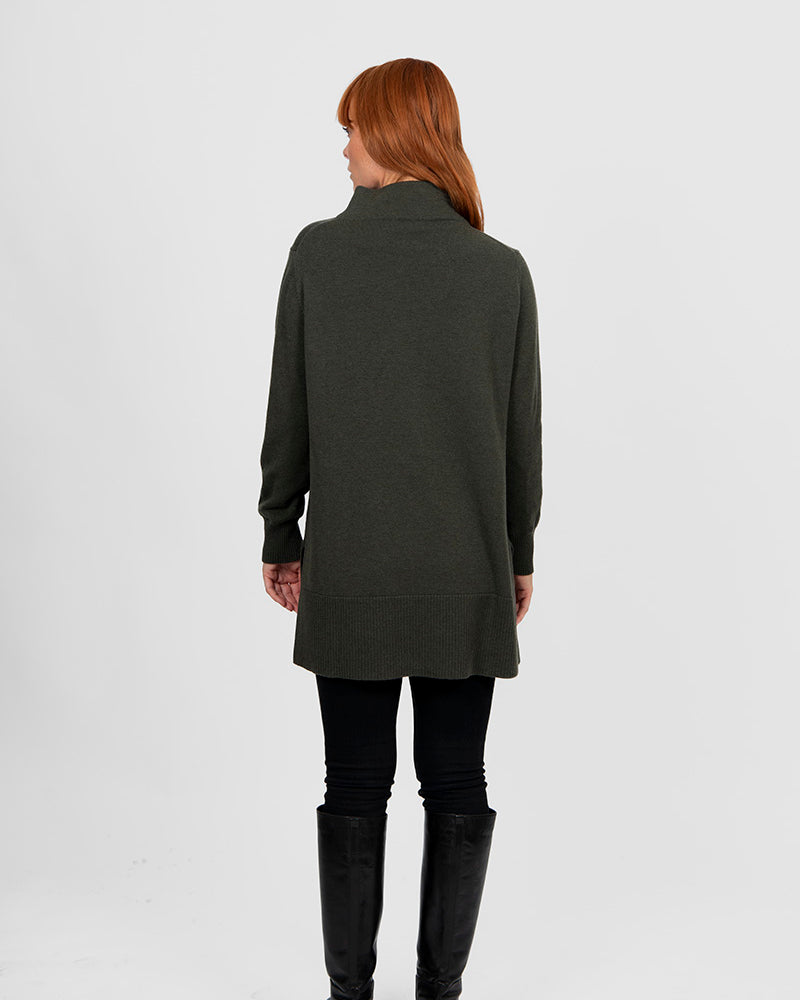 Funnel Neck Tunic