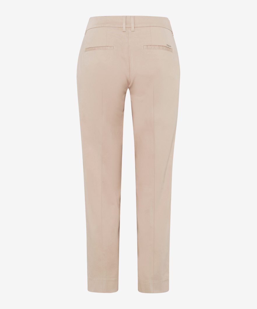 Back view beige pant with pockets