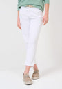Front view whote pants