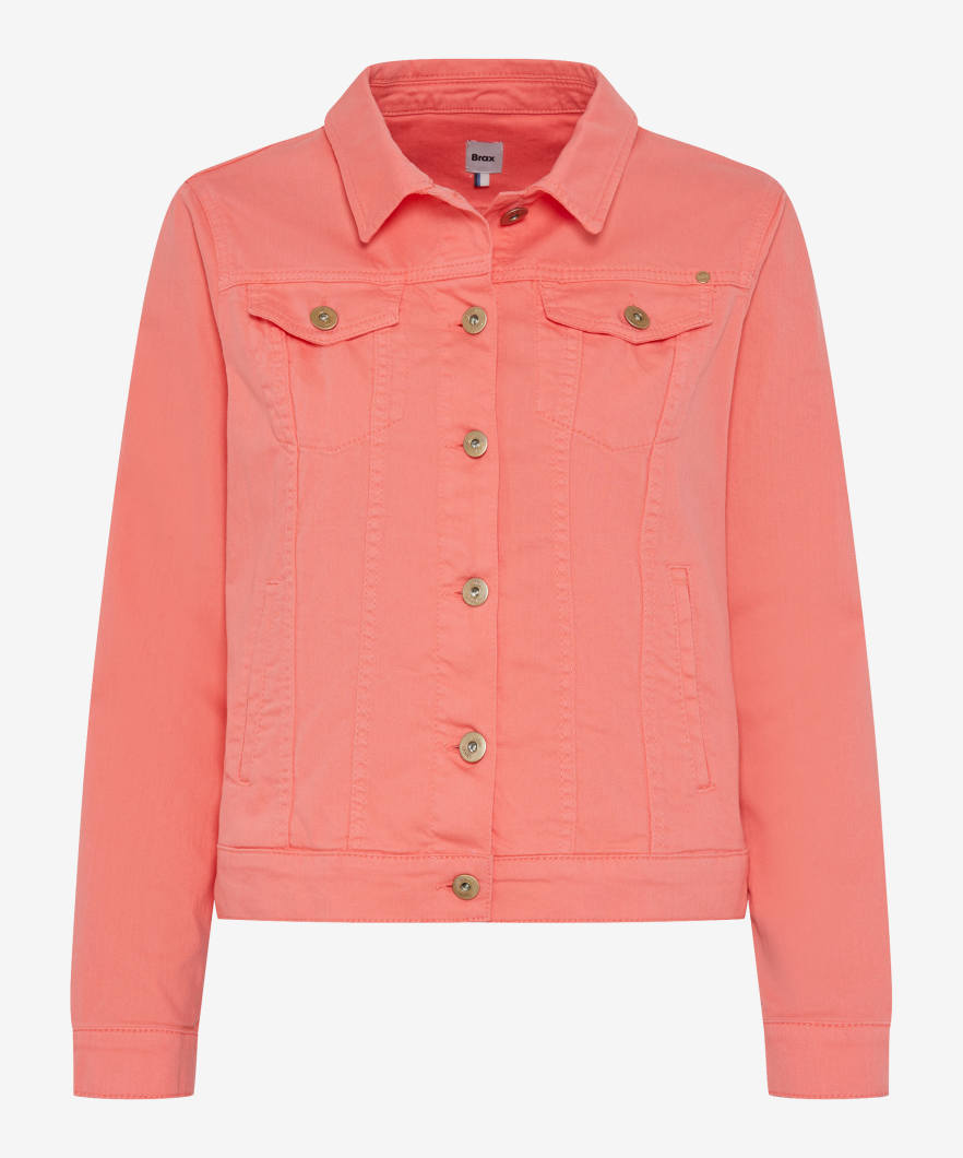 Front view Watermelon demin jacket