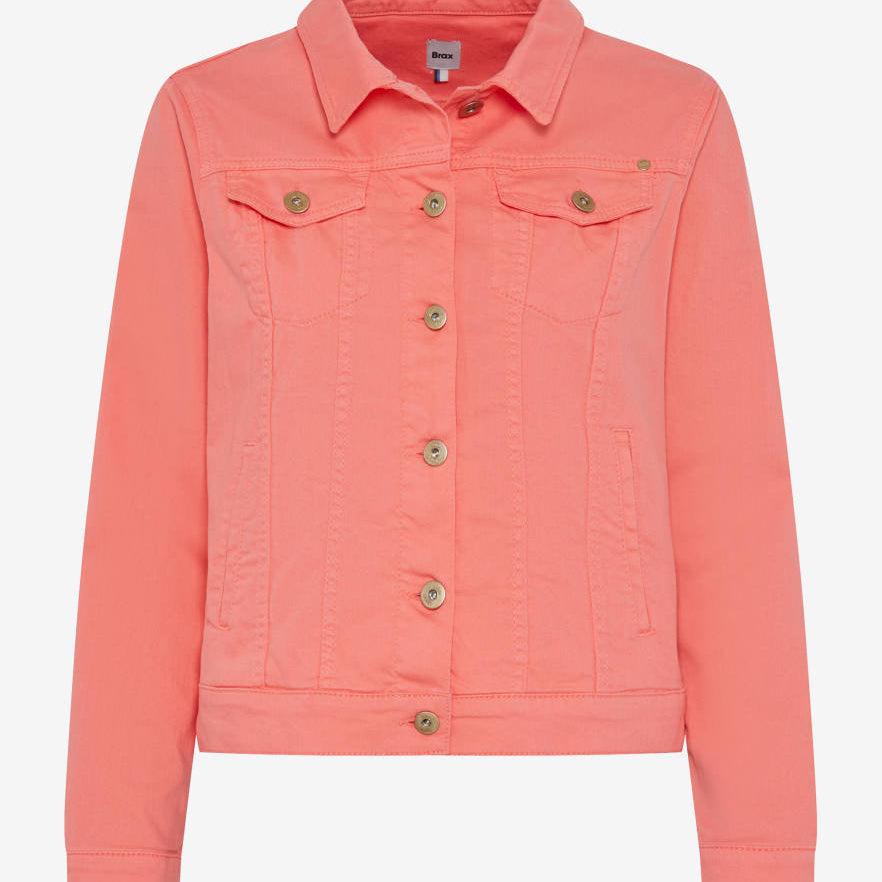 Front view Watermelon demin jacket