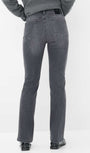 Bsck view grey jeans.