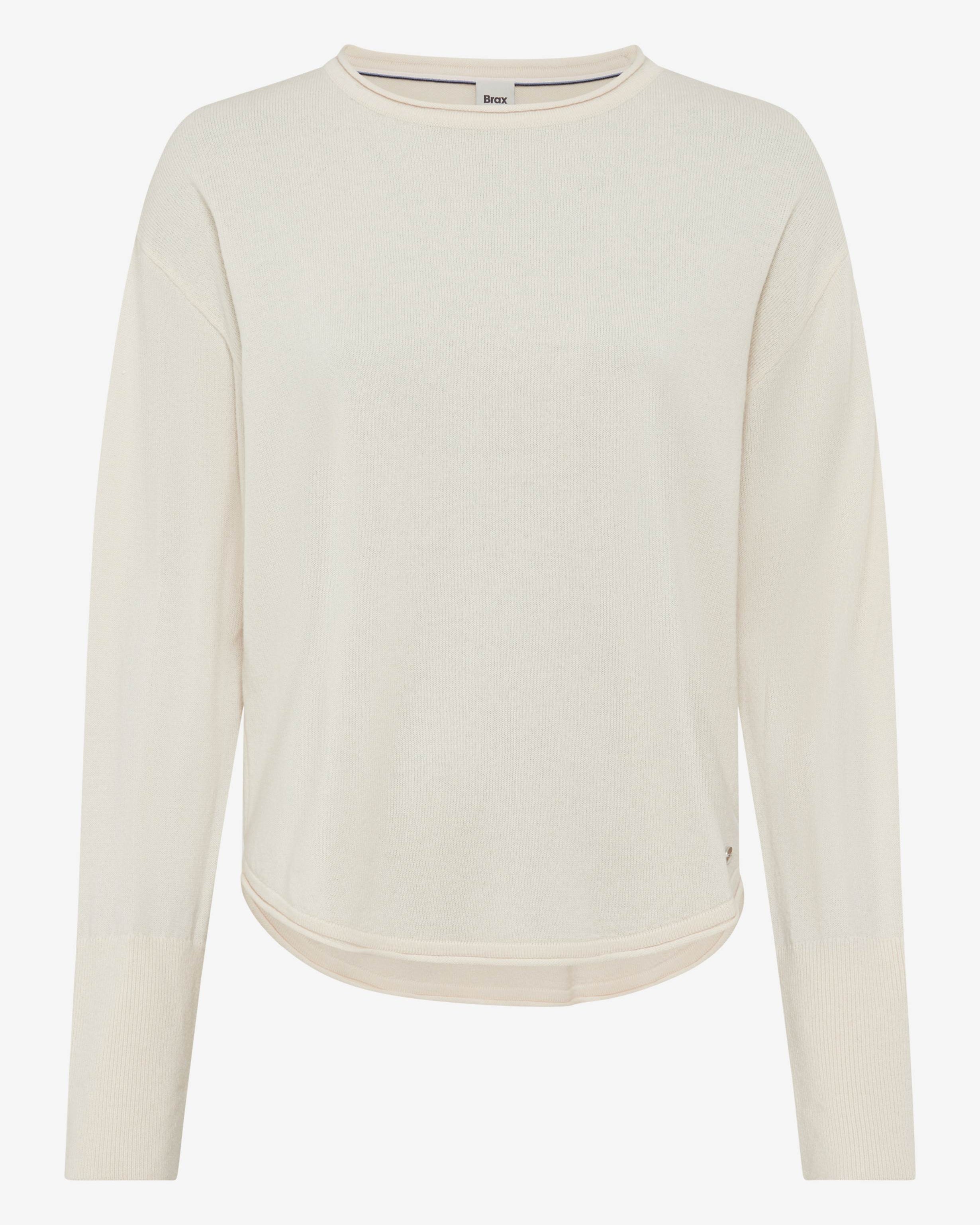 Beige sweater Front view