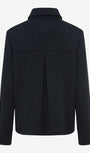 Black jacket shown from the back 