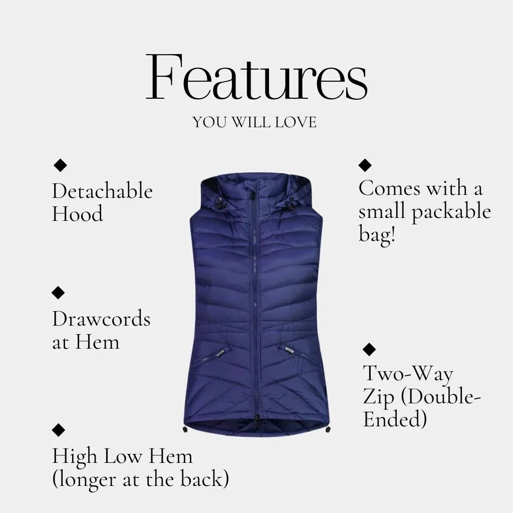 Mary Claire Packable Vest