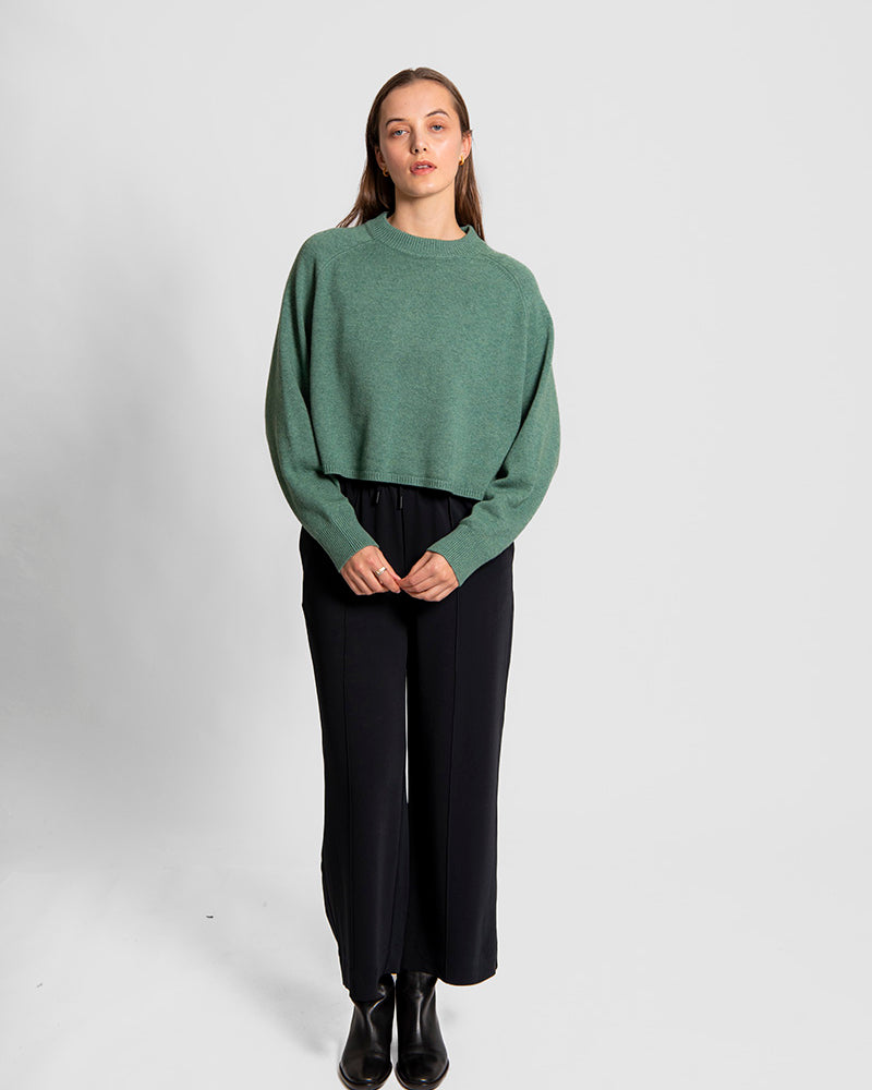 Batwing Saddle Shoulder Pullover