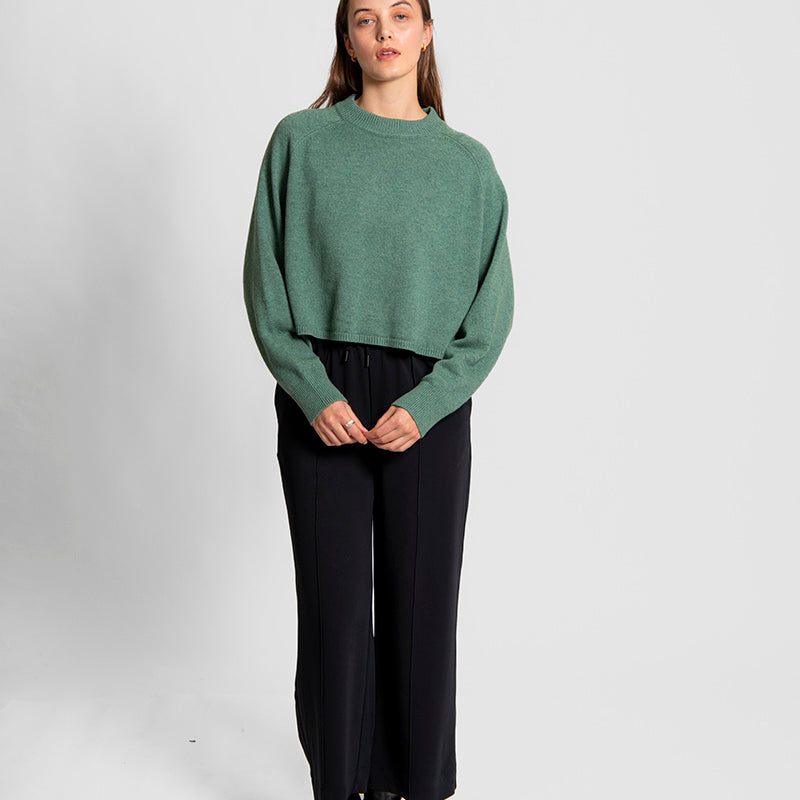 Batwing Saddle Shoulder Pullover