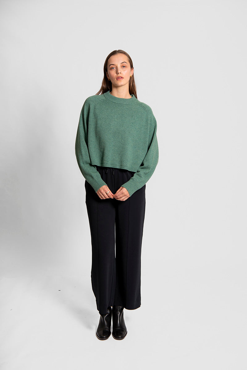 Batwing Saddle Shoulder Pullover