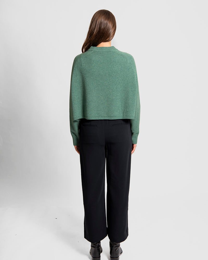 Batwing Saddle Shoulder Pullover