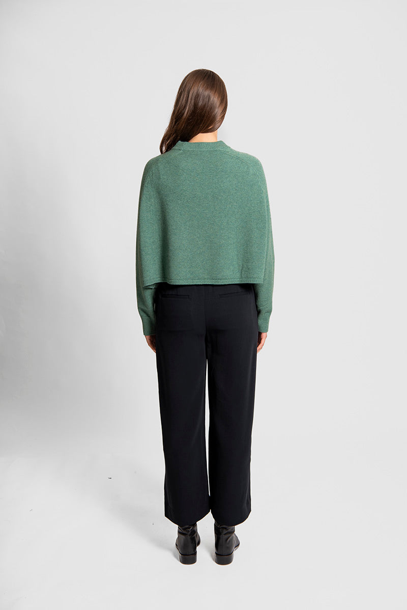 Batwing Saddle Shoulder Pullover