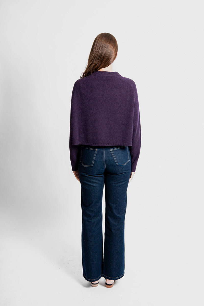 Batwing Saddle Shoulder Pullover