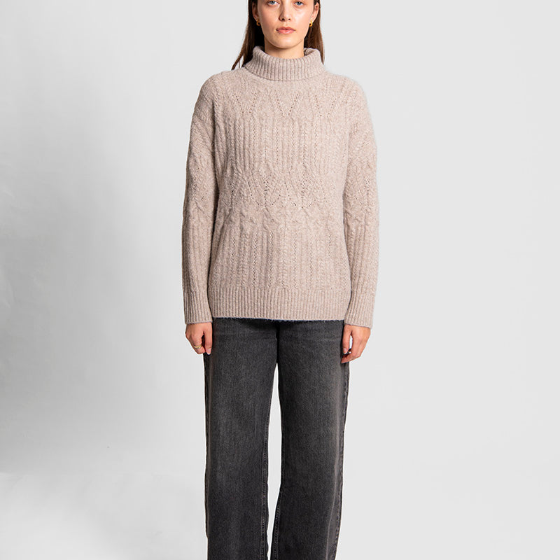 Pointelle Pullover