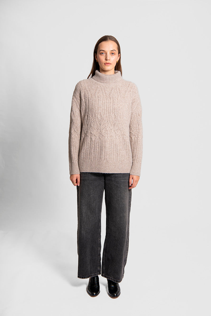 Pointelle Pullover