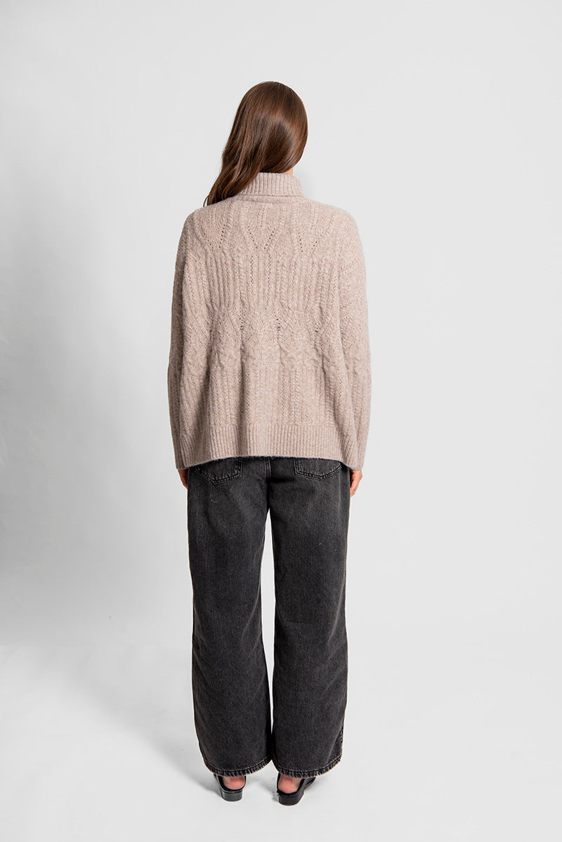 Pointelle Pullover