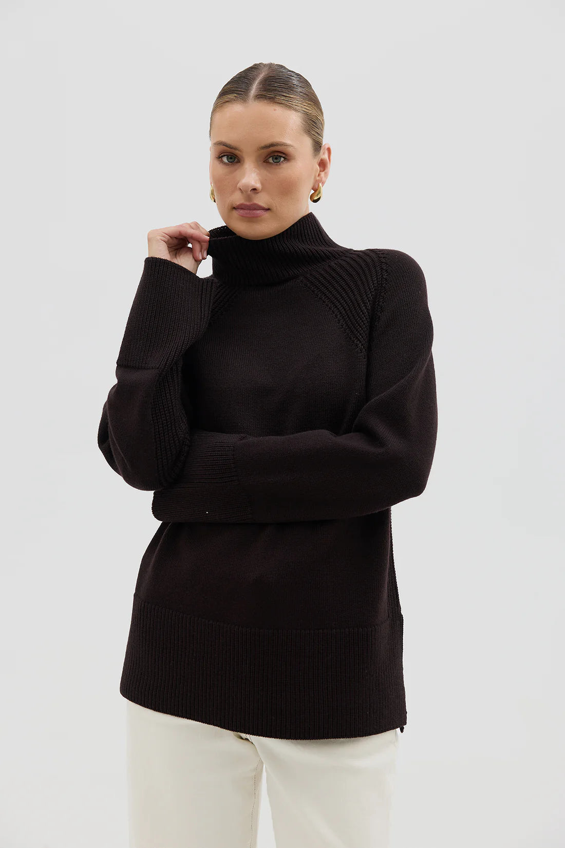 High Neck Sweater