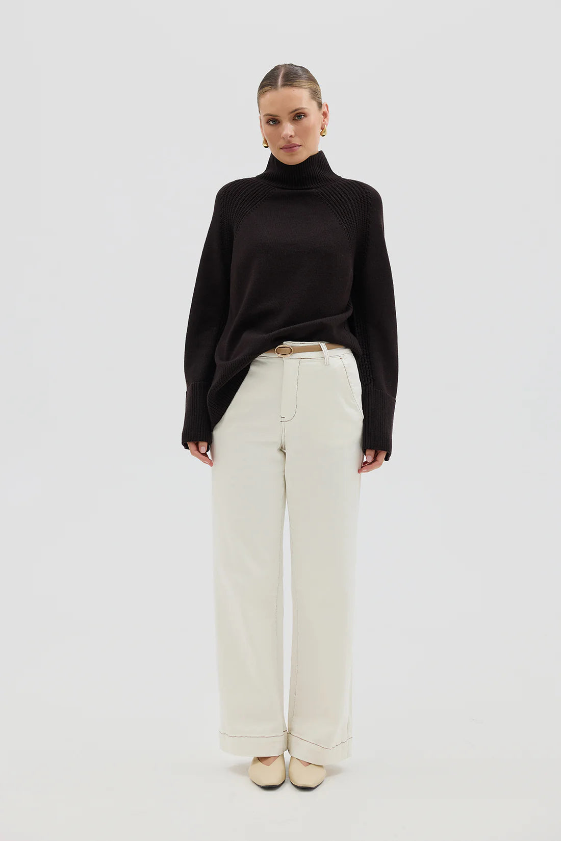 High Neck Sweater