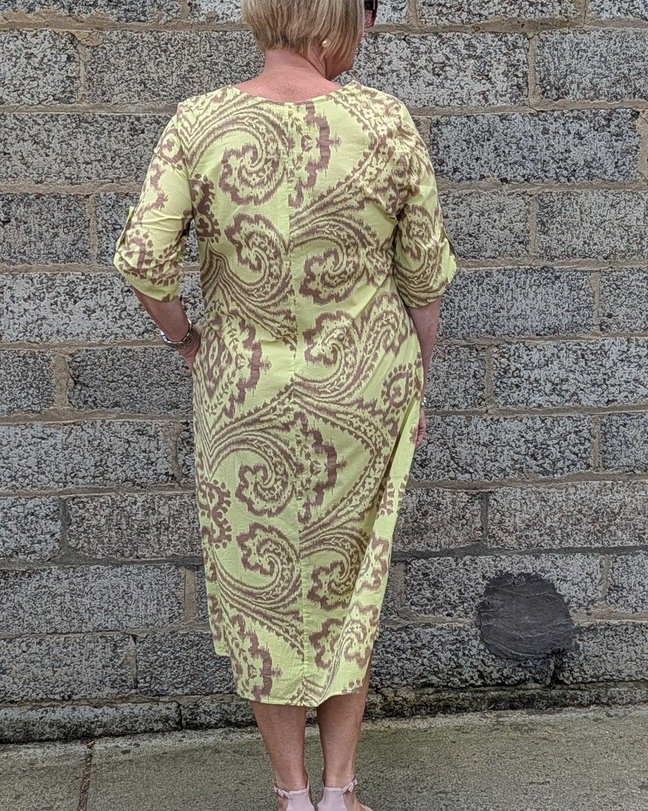 Cotton Voile Batik Dress
