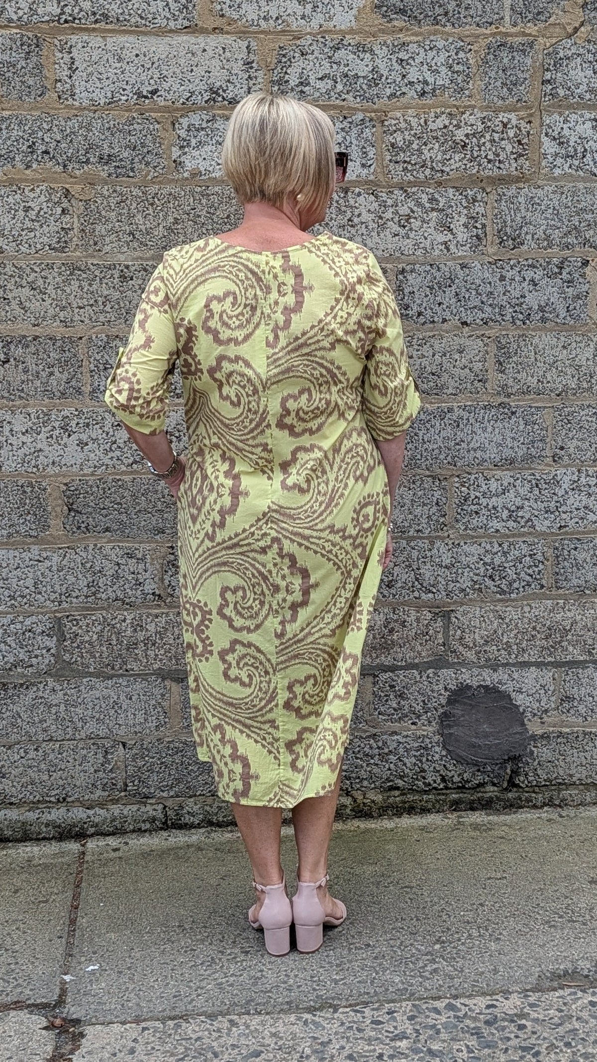 Cotton Voile Batik Dress