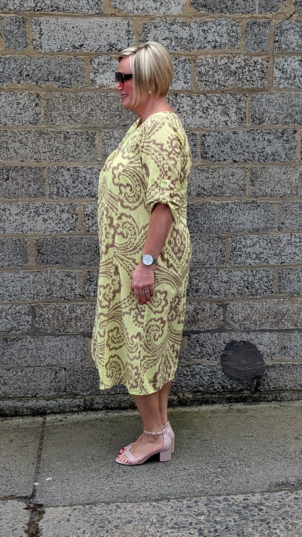 Cotton Voile Batik Dress
